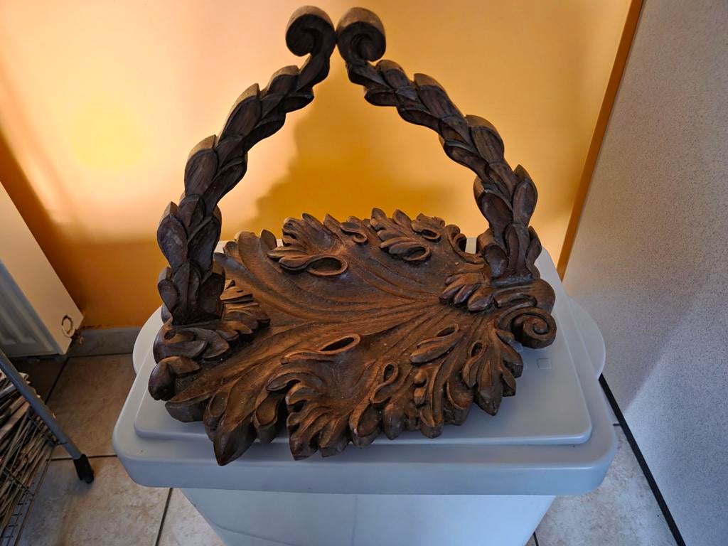 Bol en bois vintage, Enlèvement ou Envoi