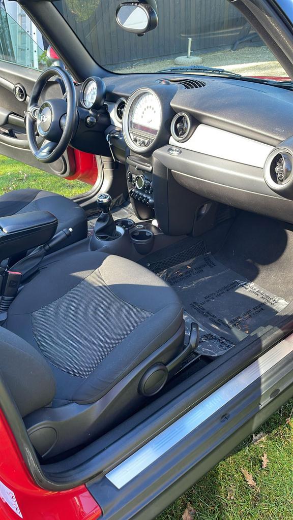 Mini . Cooper 1.6i cabriolet 72435 km, Rouge, Euro 5, Entreprise, Cabriolet