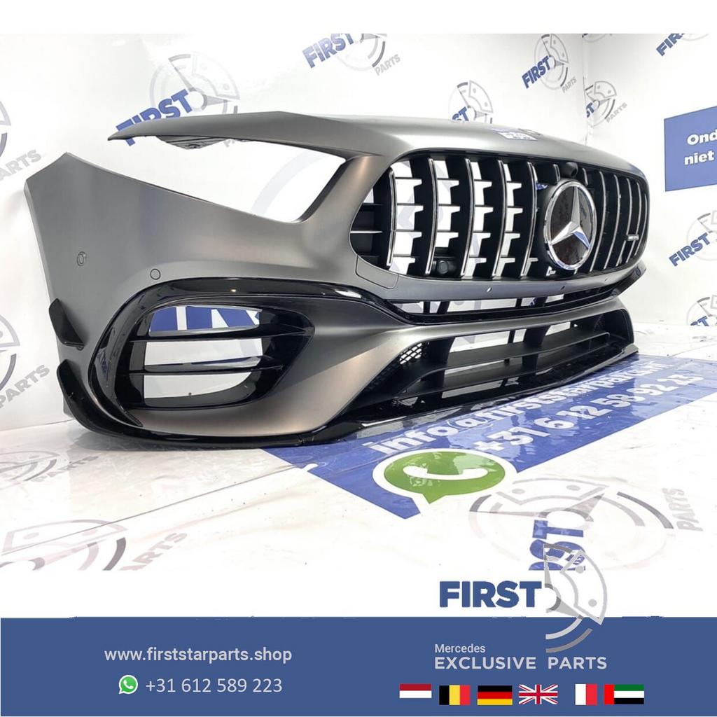 W177 V177 A KLASSE 45 A45 A45S AMG AERO VOORBUMPER GRIJS COM