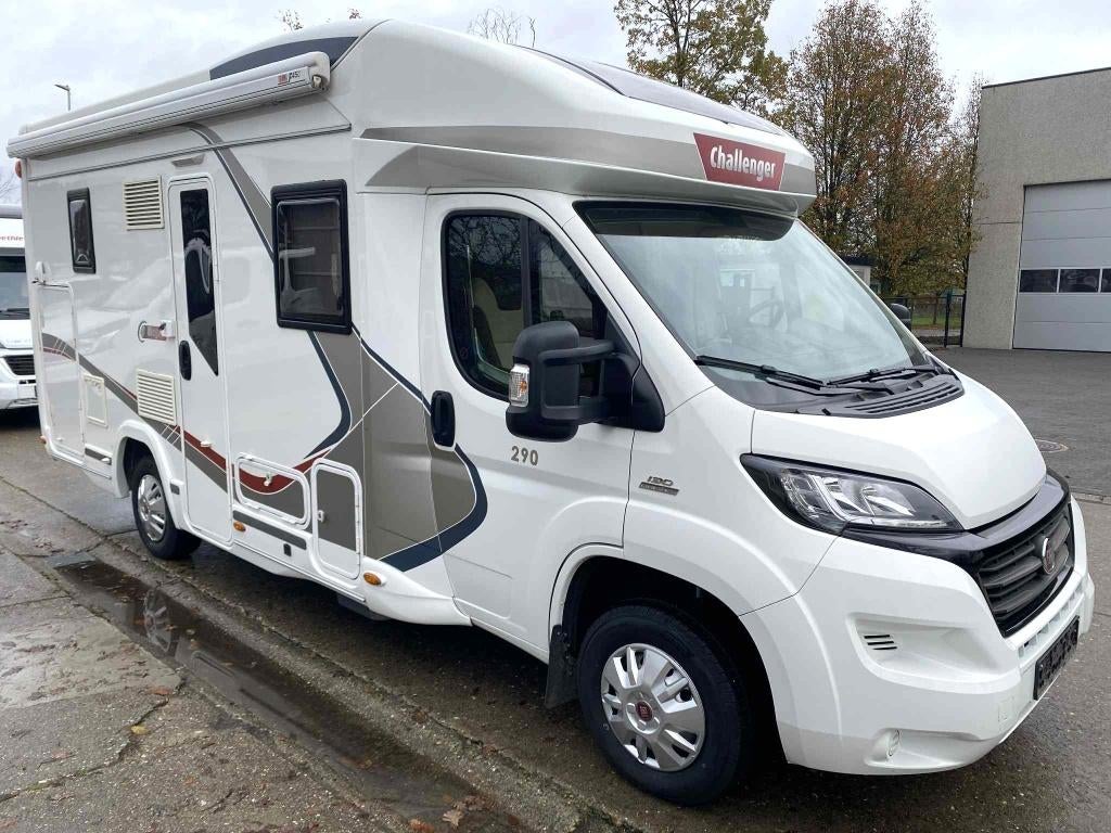 Challenger Mageo 290, Caravans en Kamperen, Mobilhomes, Fiat, Douche, Bedrijf, Diesel