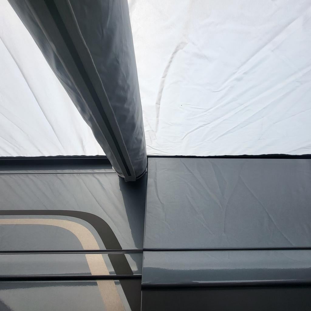 Voortent voor mobilhome/camper, Ophalen