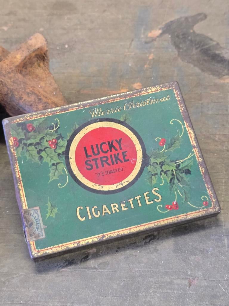 Jardin de Noël américain Lucky Strike de la Seconde Guerre m, Collections, Enlèvement ou Envoi