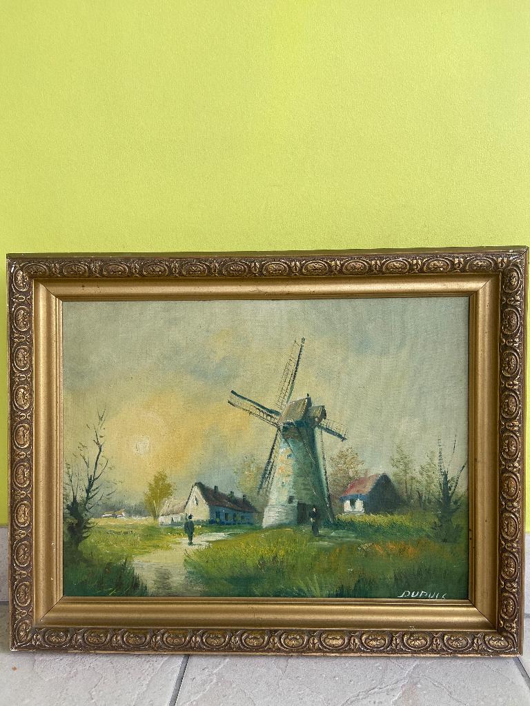 Peinture Dupuis 48x38, Enlèvement