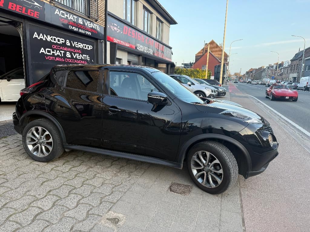 Nissan Juka Tekena met 53000 km volledige opties, Zwart, Bedrijf, Handgeschakeld, 5 deurs