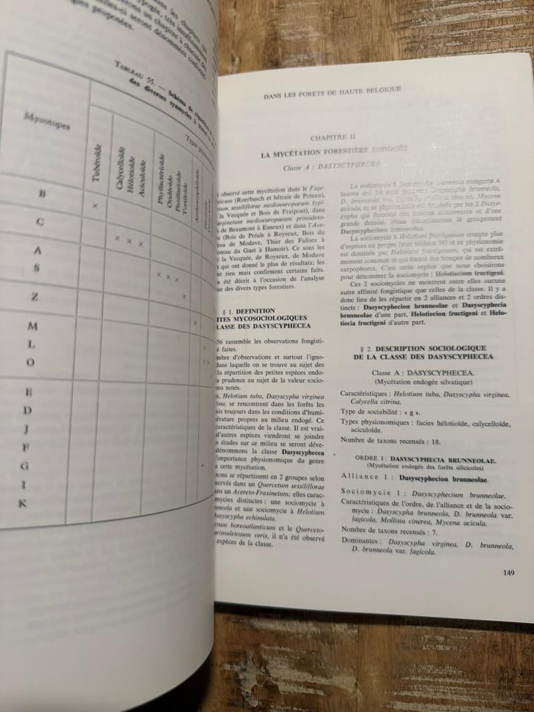 Recherches mycosoociologiques dans les forets de Haute Bel, Boeken, Gelezen, Bloemen, Planten en Bomen, Fredi Darimont, Ophalen of Verzenden