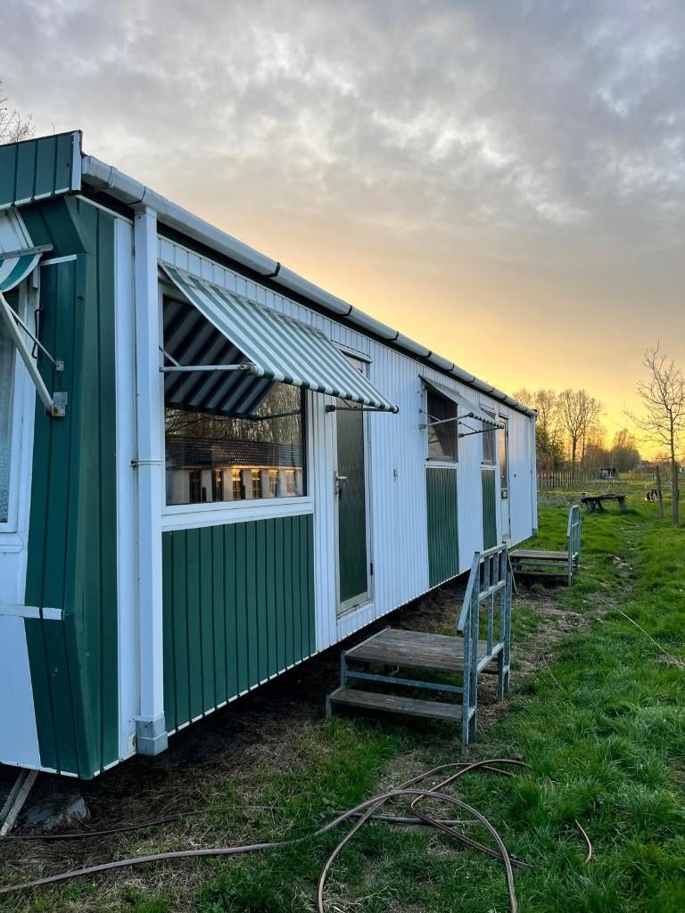 Stacaravan 11m x 3m, Caravans en Kamperen, Stacaravans, tot en met 2, Ophalen