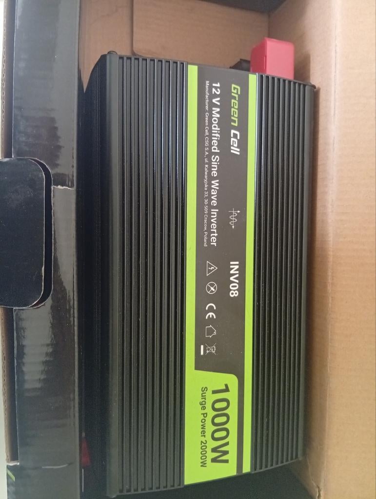 power inverter greencell, Caravans en Kamperen, Mobilhome-accessoires, Ophalen of Verzenden