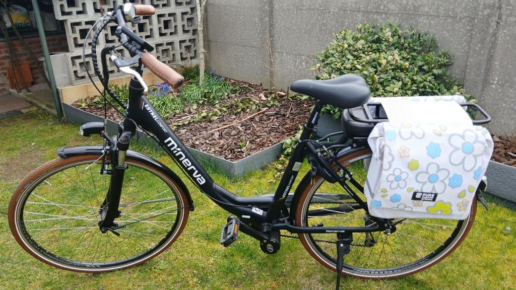 Ebike Minerva, Autres marques, Enlèvement ou Envoi, 50 km par batterie ou plus, Comme neuf