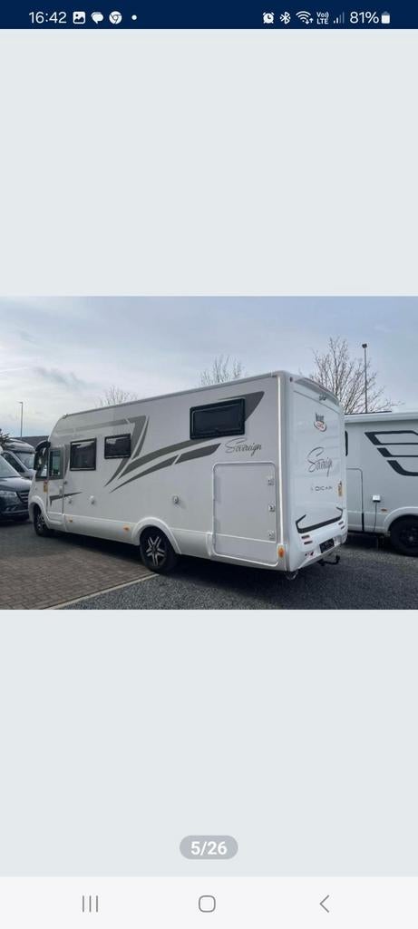Mc louis Souvereing 873 G, Caravans en Kamperen, Fiat, 7 tot 8 meter, Diesel, Particulier
