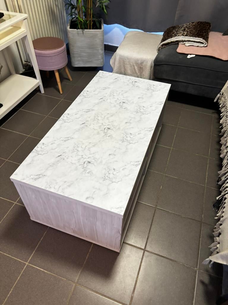 Salontafel, Ophalen, Gebruikt