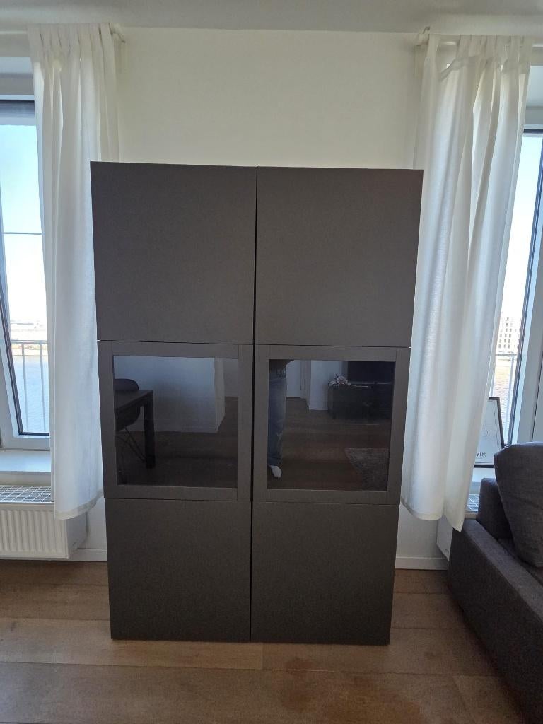 Besta servieskast, 25 à 50 cm, Avec tablette(s), 100 à 150 cm, Autres essences de bois