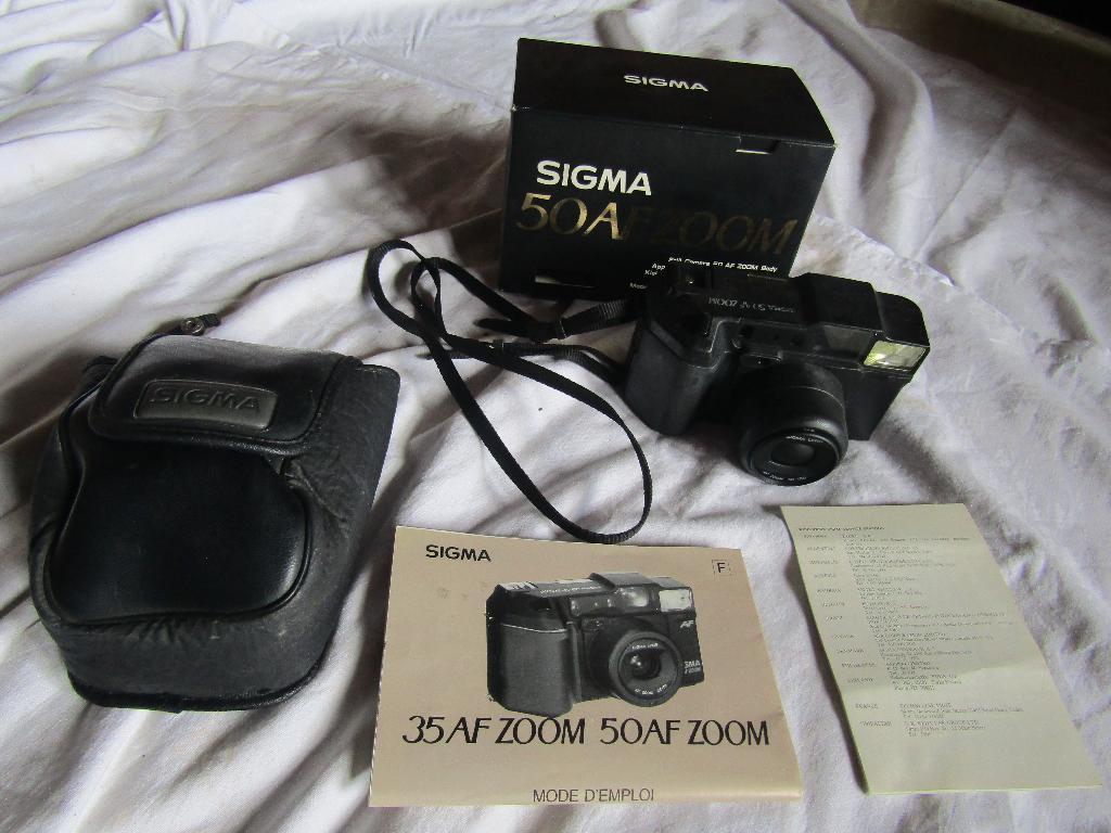 Sigma 50 AF Zoom - Appareil Photo Argentique Vintage, TV, Hi-fi & Vidéo, Appareils photo analogiques, Enlèvement ou Envoi, Utilisé
