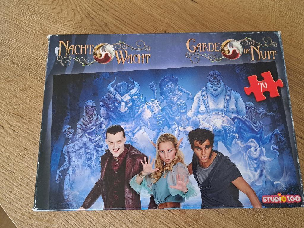 2 nachtwacht puzzels, Kinderen en Baby's, Ophalen of Verzenden, Meer dan 50 stukjes, Zo goed als nieuw, 6 jaar of ouder