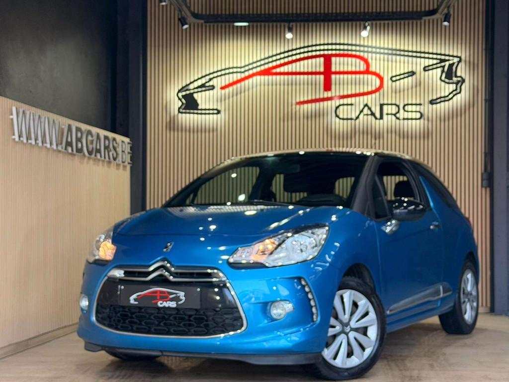 DS Automobiles DS 3 1.2 VTi * GARANTIE 12 MOIS * (bj 2013), Auto's, DS, Euro 5, Stof, Zwart, 1199 cc