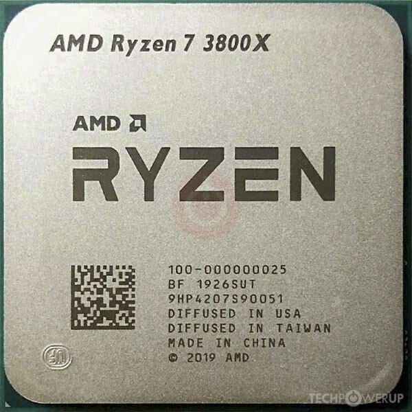 Processeur AMD Ryzen 7 3800X, Ophalen