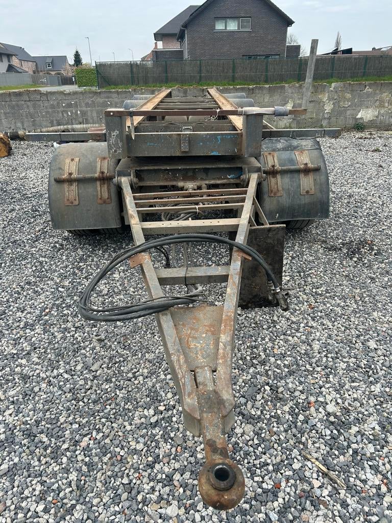 Remorque/remorque pour conteneurs., Articles professionnels, Enlèvement