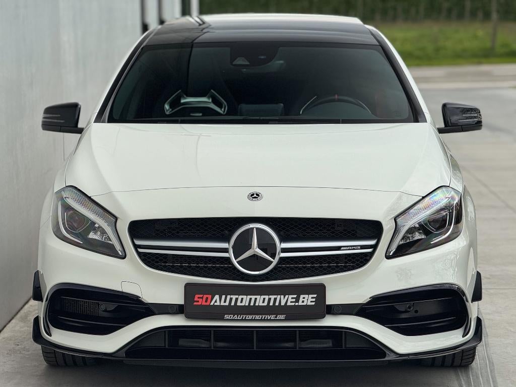 Mercedes A45 AMG ** RECARO / PANO / AERO PACK / HAR KARDON**, Auto's, Automaat, 4 cilinders, https://public.car-pass.be/vhr/76a2e9ce-ecdf-4a11-a037-7dc9b2679a43