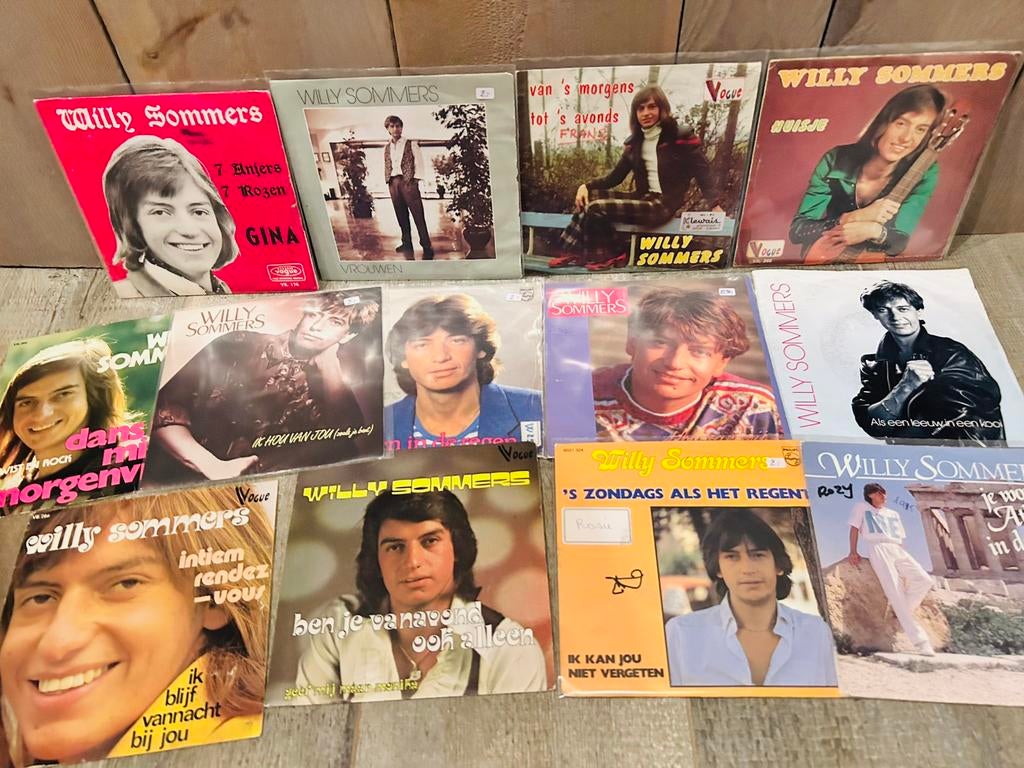 Willy Sommers 7” vinyl collectie (22), Cd's en Dvd's, Vinyl Singles, Ophalen of Verzenden, Zo goed als nieuw