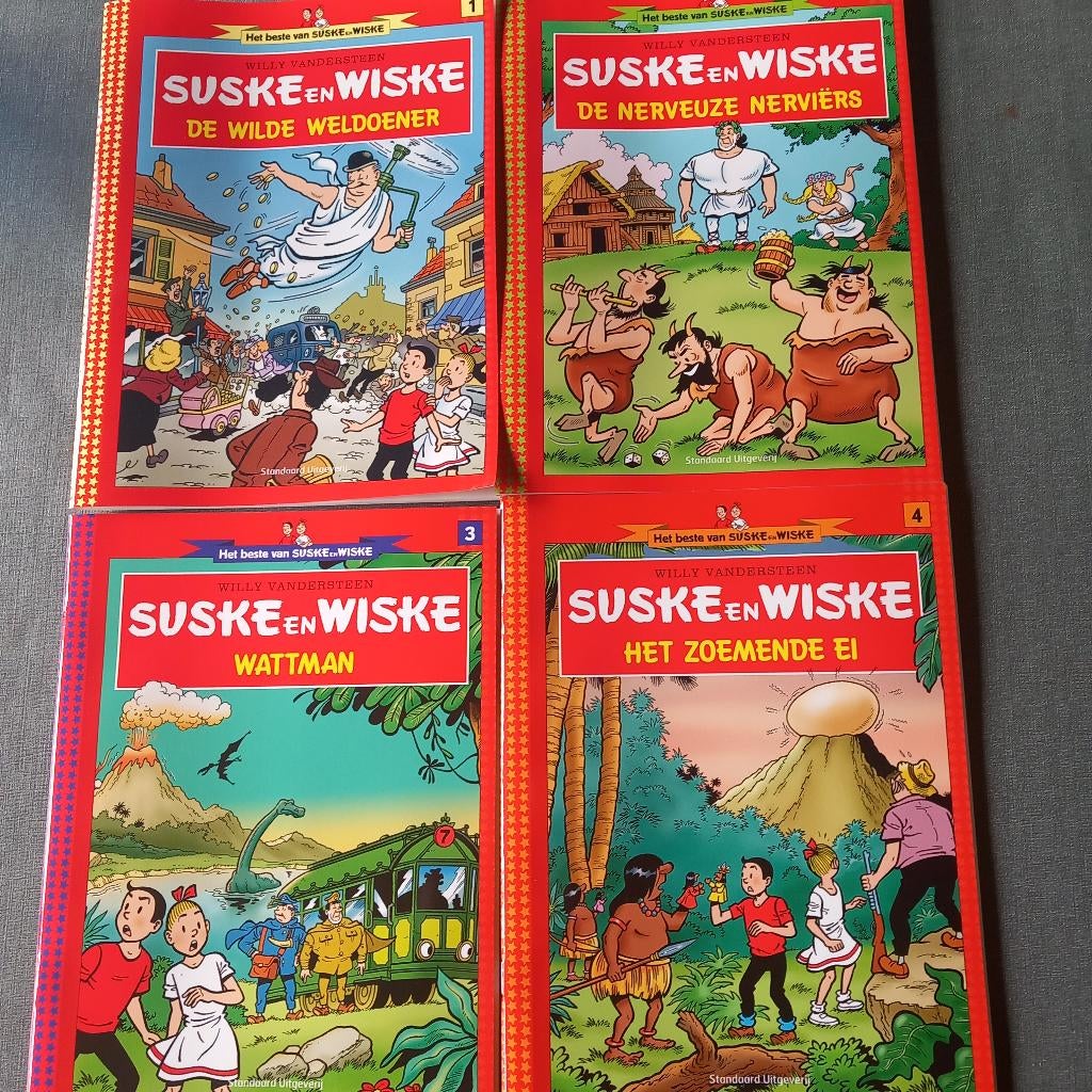 Het beste van Suske en Wiske, Boeken, Meerdere stripboeken, Ophalen, Zo goed als nieuw, Willy Vandersteen