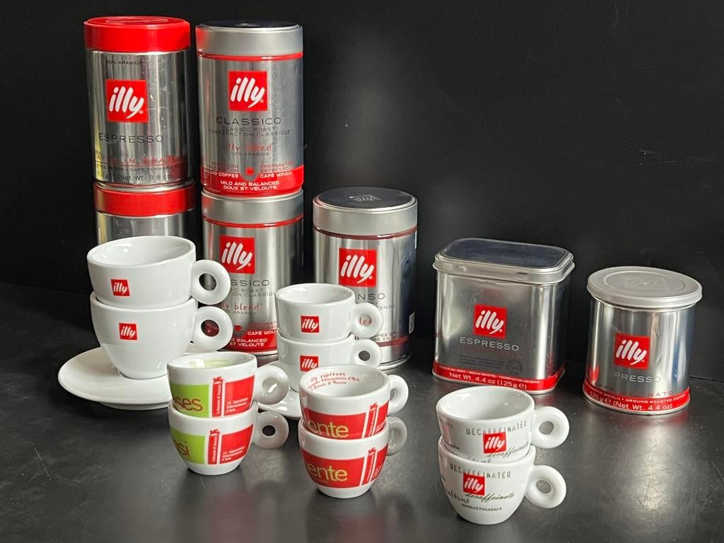 Illy expresso tasjes & dozen, Collections, Enlèvement