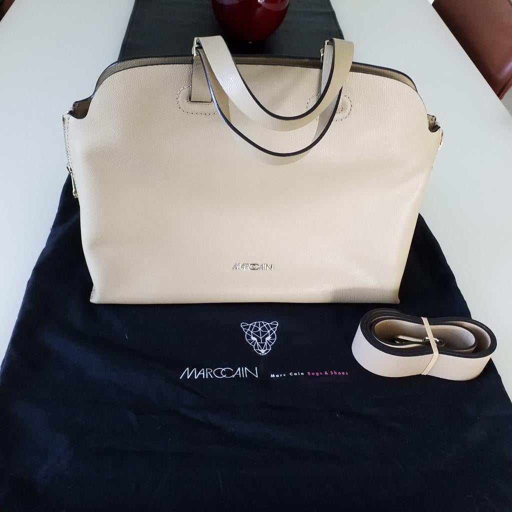 Handtas  Marccain beige, Ophalen, Zo goed als nieuw, Beige, Handtas