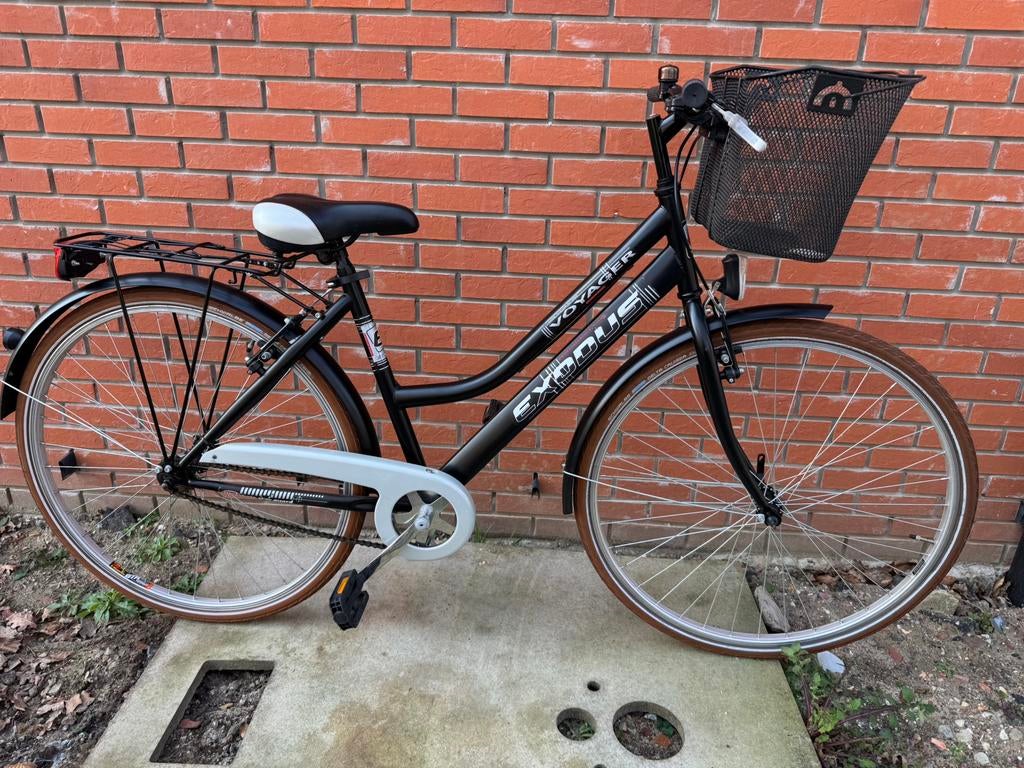 Kleinframe damesfiets met mandje, Fietsen en Brommers, Minder dan 47 cm, Ophalen, Zo goed als nieuw