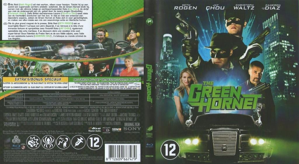 the green hornet (blu-ray) neuf, Enlèvement ou Envoi, Comme neuf, Science-Fiction et Fantasy