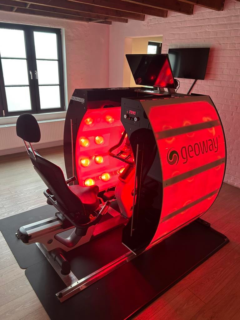 Geoway Sun 400XL-Professionele infrarood hometrainerTopstaat, Sport en Fitness, Fitnessapparatuur, Ophalen, Zo goed als nieuw