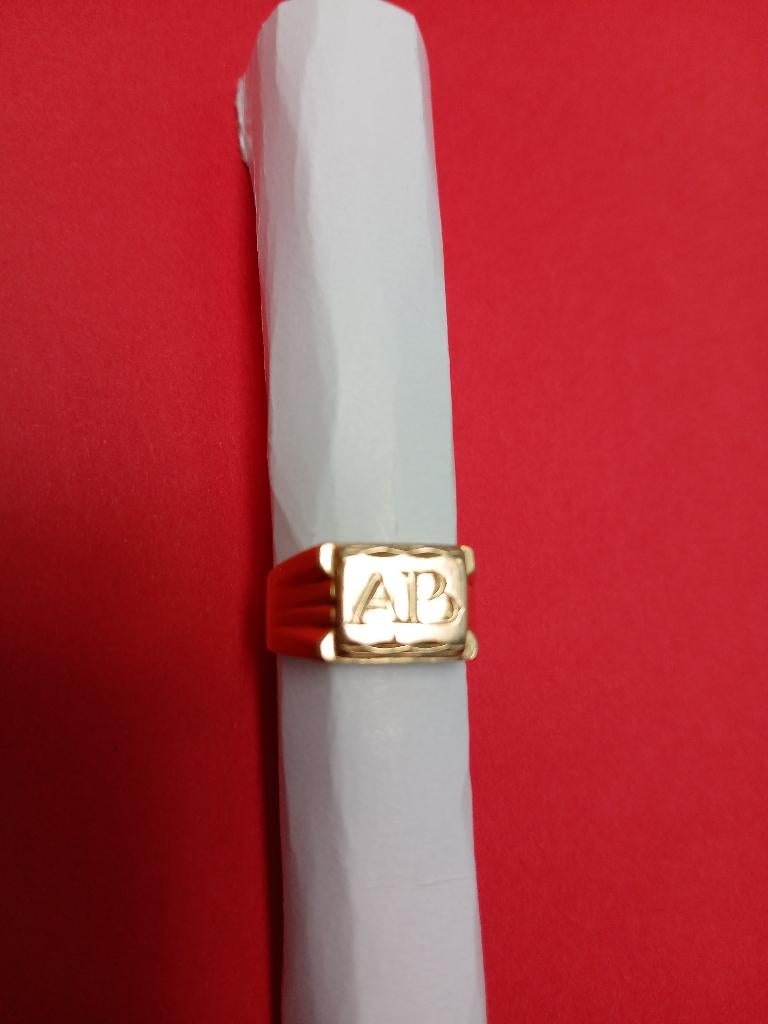 OR 18 K 4.50 GR, Handtassen en Accessoires, Ringen, Ophalen, Gebruikt, 17 tot 18, Dame of Heer