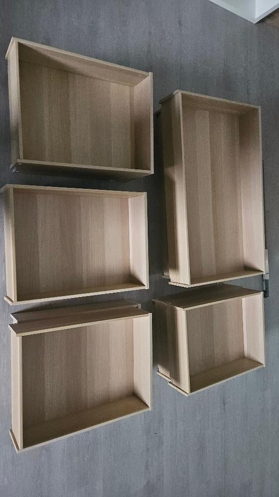 Ikea Komplement lades en rails, Maison & Meubles, Armoires | Penderies & Garde-robes, Enlèvement, Comme neuf, Ikea