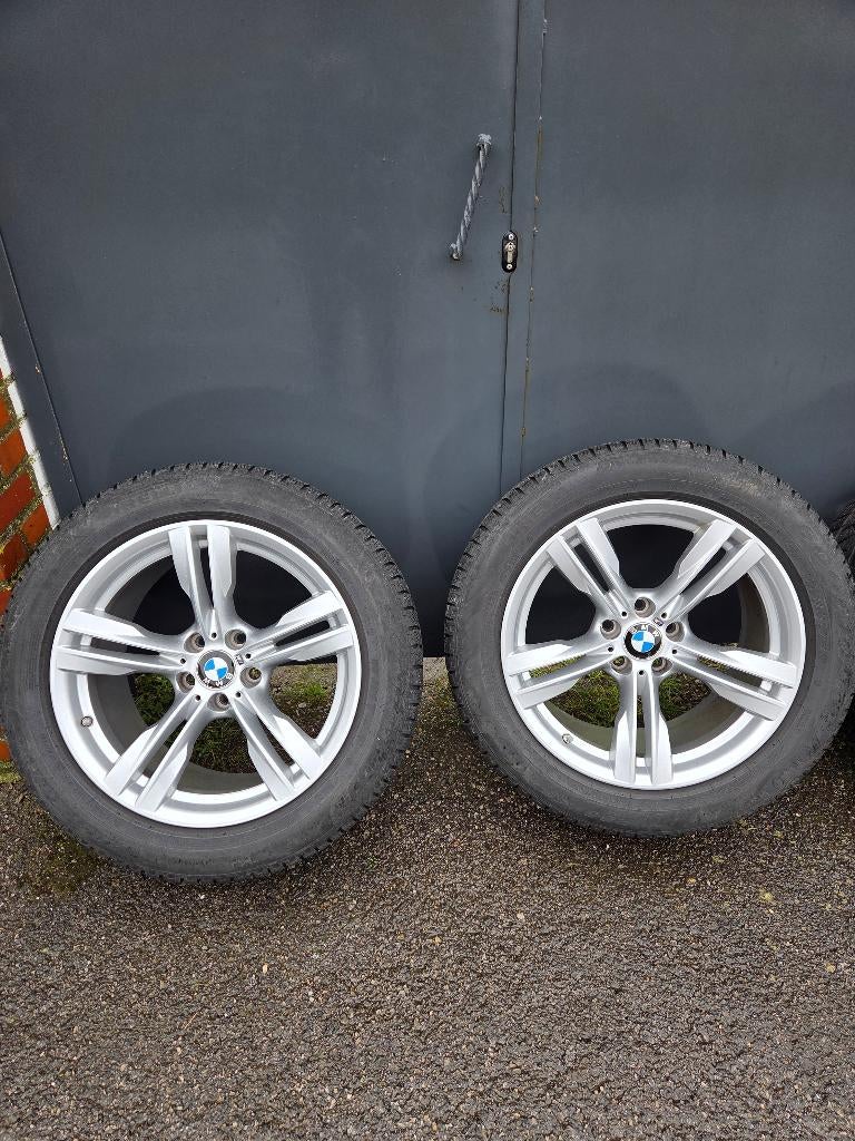 4 ORIGINELE BMW X5 F15 F15 PACK M VELGEN IN 19 INCH, Gebruikt, 255 mm, Banden en Velgen, Personenwagen