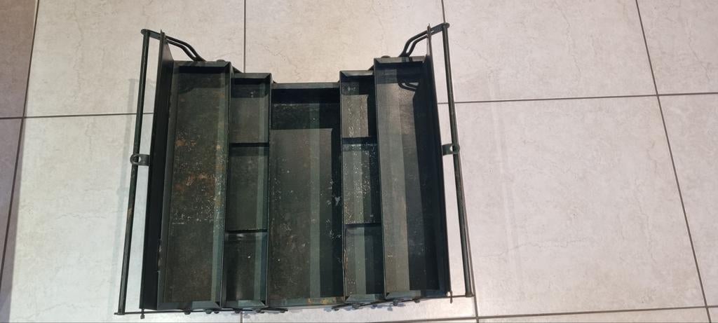 Boîte à outils en acier 5 compartiments, Bricolage & Construction