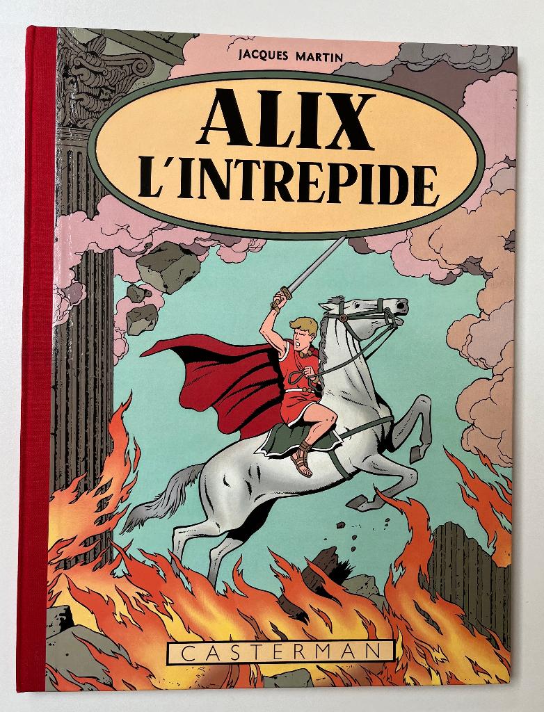 Alix l'intrépide - album très grand format - signé - 1986, Envoi, Comme neuf, Jacques Martin