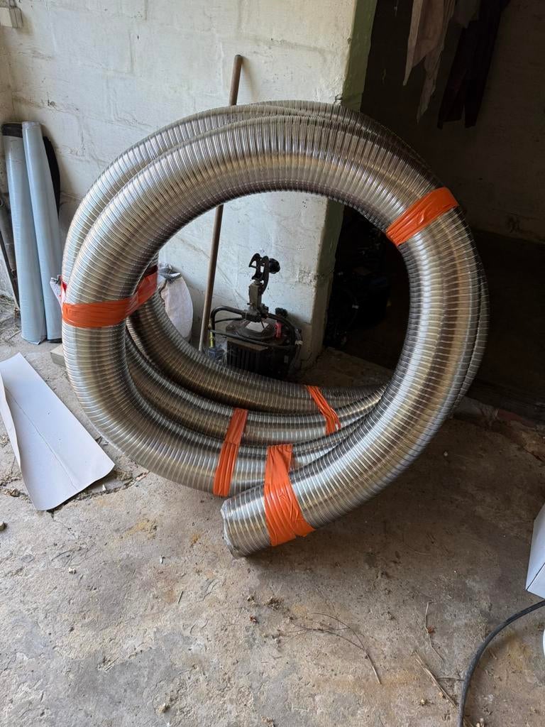 Inox flexibel dia 180mm, Ophalen, Zo goed als nieuw