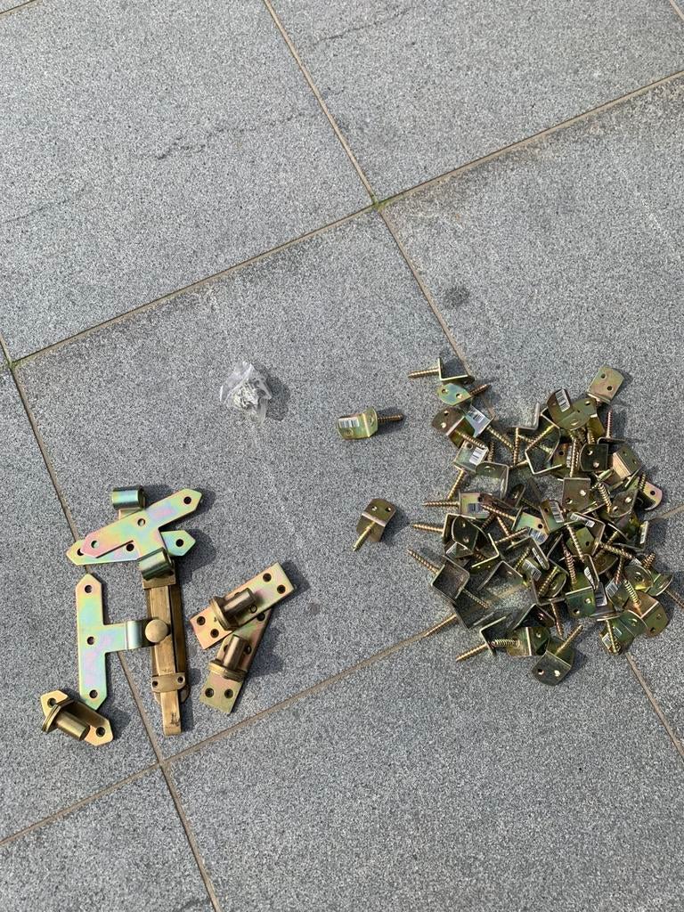 Houten omheining, Enlèvement, Neuf