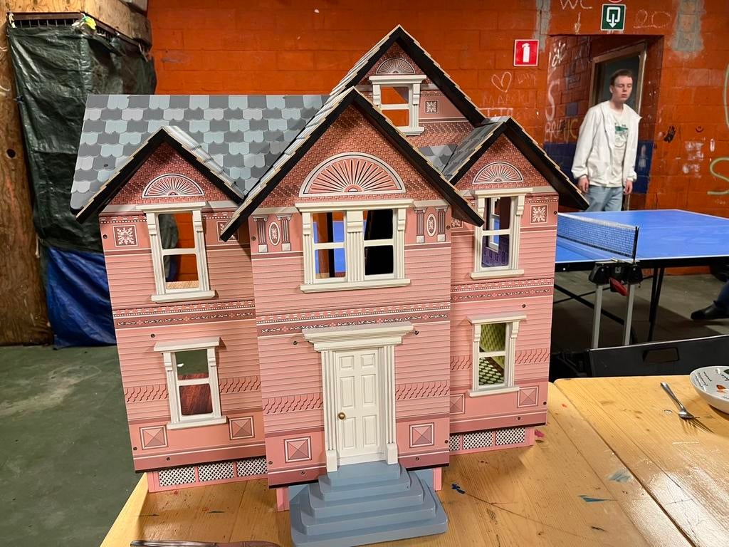 Maison de poupée vintage, Enlèvement, Comme neuf, Maison de poupées