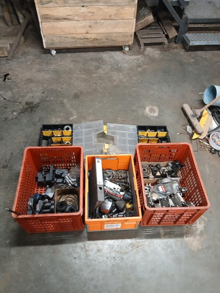 Spartamet onderdelen, Ophalen, Spartamet