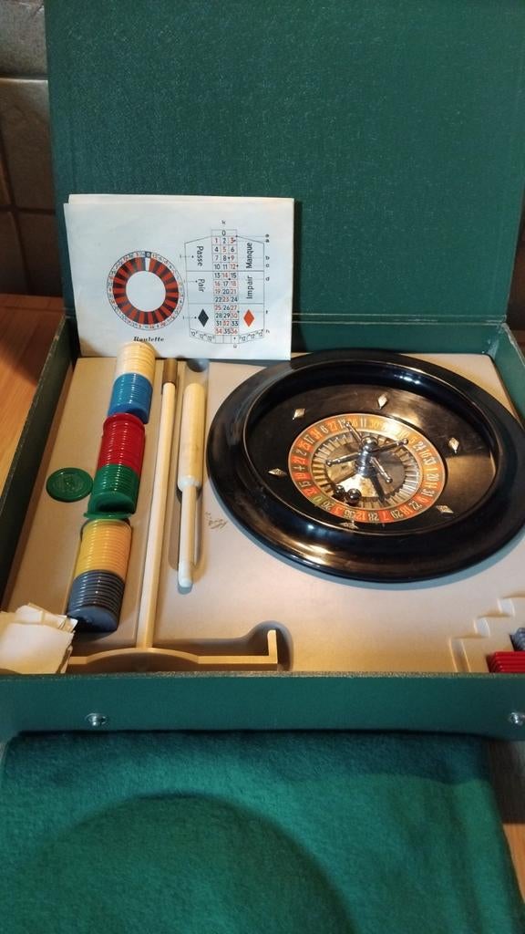 Roulettespel, Ophalen of Verzenden