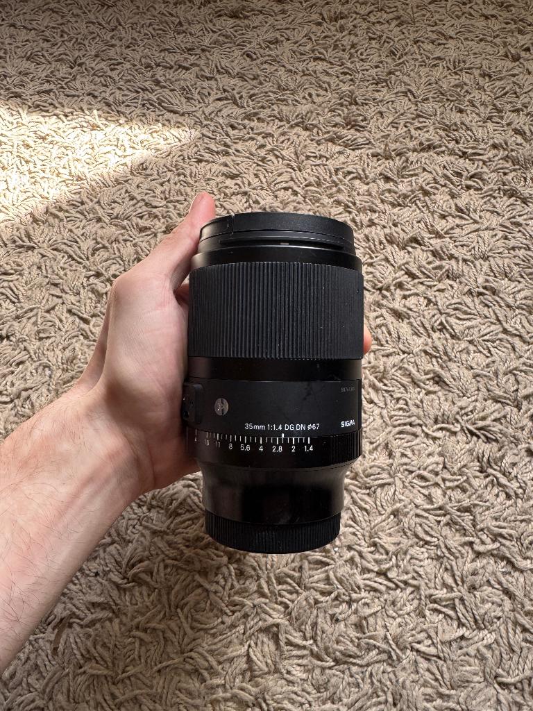 Sigma 35mm F/1.4 DG DN Art Sony FE objectief, Enlèvement ou Envoi, Comme neuf