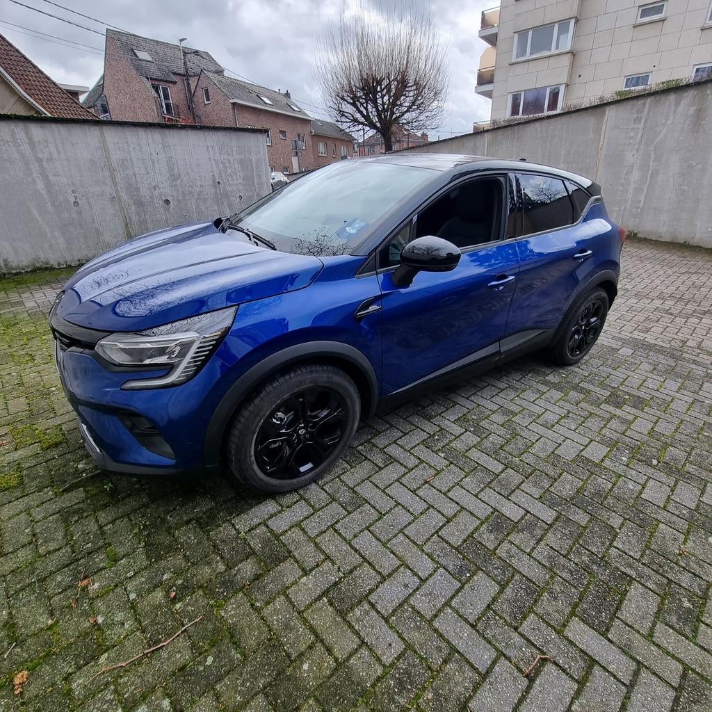 Renault Captur Hybride Essence 1.6 Techno 2023 2200km, Caméra, Noir, 5 portes, Automatique