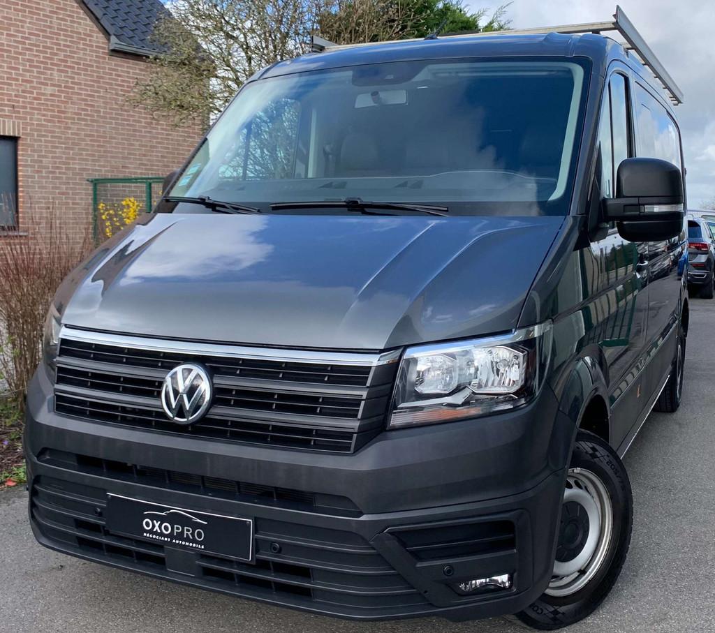 Volkswagen Crafter DOUBLE CABINE 6 PLACES / 2.0TDI 140CV /19, Autos, Camionnettes & Utilitaires, Argent ou Gris, Entreprise, 5 portes