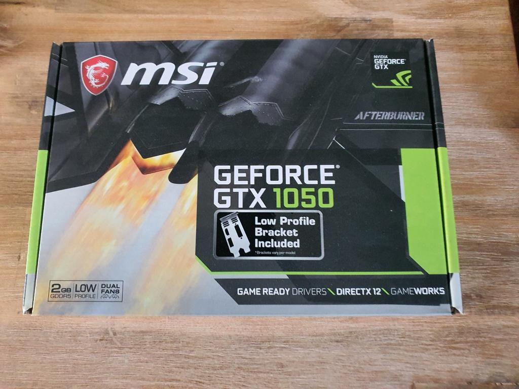 Msi nvidea geforce GTX1050 gd2 ddr5 low profile, Computers en Software, Videokaarten, Ophalen, GDDR5, HDMI