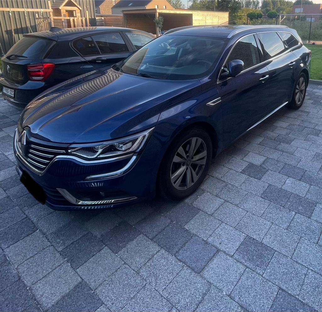 Renault talisman, Auto's, Voorwielaandrijving, Blauw, Leder en Stof, 96 kW