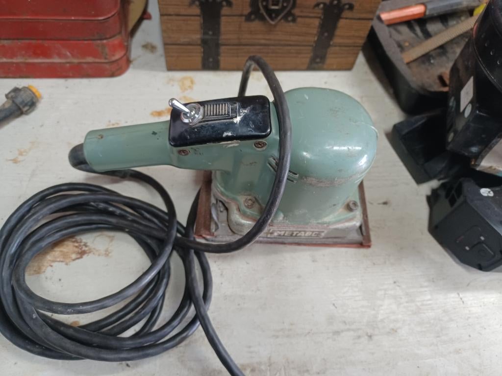 2026046 : Ponceuse orbitale Metabo, Enlèvement ou Envoi, Utilisé, Ponceuse orbitale