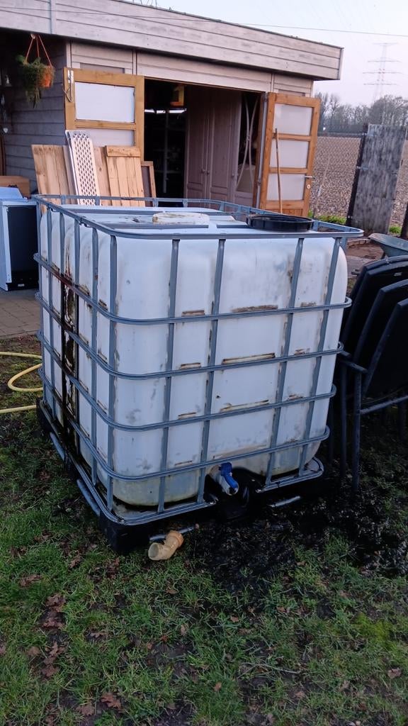 Container/ Cuve 1000 liter/ superprijs !!, Tuin en Terras, Ophalen