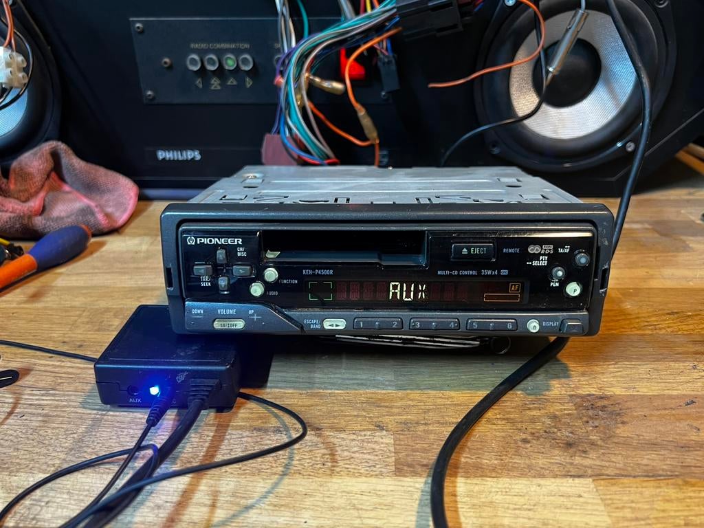 Pioneer KEH-P4500R Bluetooth, Auto diversen, Autoradio's, Ophalen of Verzenden, Zo goed als nieuw