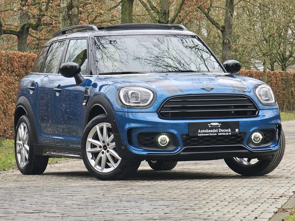 Mini countryman 1.5 benzine JCW | JCW SCHAALSTOELEN, Auto's, Mini, Stof, Countryman, Blauw, Bedrijf