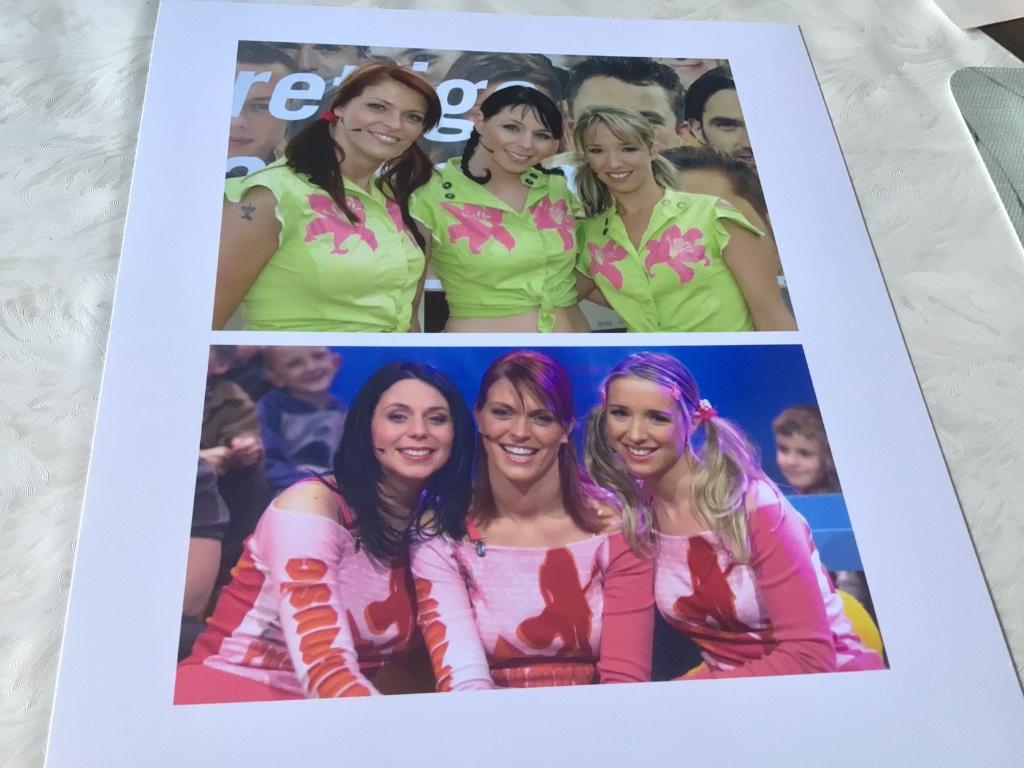 2 foto s originele K3 leden, Verzamelen, Ophalen of Verzenden, Foto