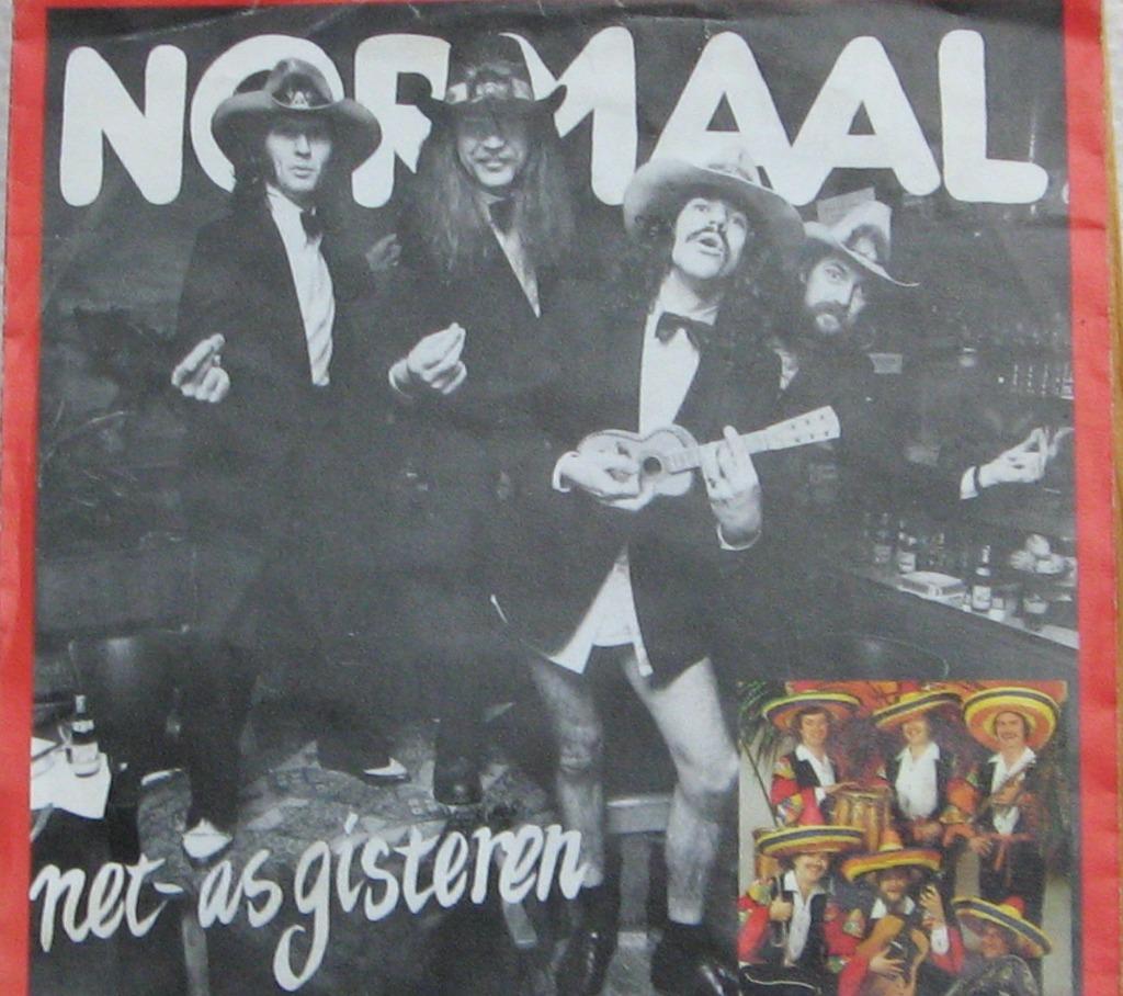 45t Normaal - Net as gisteren & Kapitein Hoken is normaal, Cd's en Dvd's, Ophalen of Verzenden, Gebruikt, Overige formaten, Overige genres