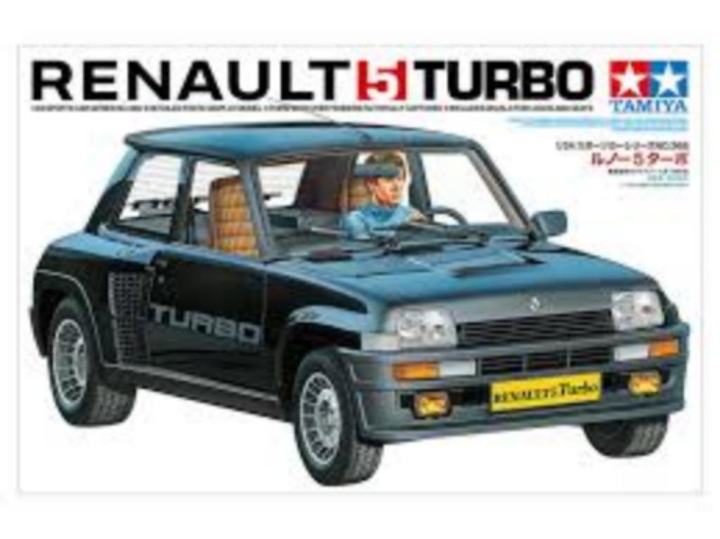 TAMIYA 24368 RENAULT 5 TURBO échelle 1/24, Auto, Groter dan 1:32, Nieuw, Ophalen of Verzenden